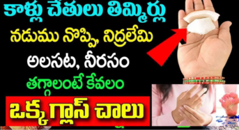 Pain : కాళ్లు, చేతులు తిమ్మిర్లు నడుము నొప్పి తగ్గాలంటే కేవలం ఒక గ్లాసు చాలు…