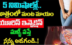 Urine Infection : 5 నిమిషాలలోమూత్రంలో మంట మాయం… యూరిన్ ఇన్ఫెక్షన్ మళ్లీ వచ్చే అవకాశమే ఉండదు..!