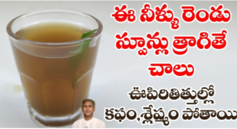 ఇది ఒక్కసారి తాగితే చాలు.. ఊపిరితిత్తుల్లో జిడ్డులా పట్టుకున్న కఫం శ్లేష్మం క్లీన్ అవుతుంది…