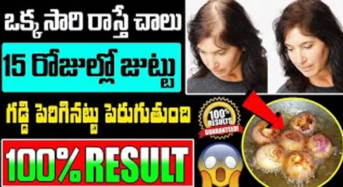 Hair Tips : ఒక్కసారి రాస్తే చాలు.. 15 రోజుల్లో జుట్టు గడ్డి పెరిగినట్లు పెరుగుతుంది…!!
